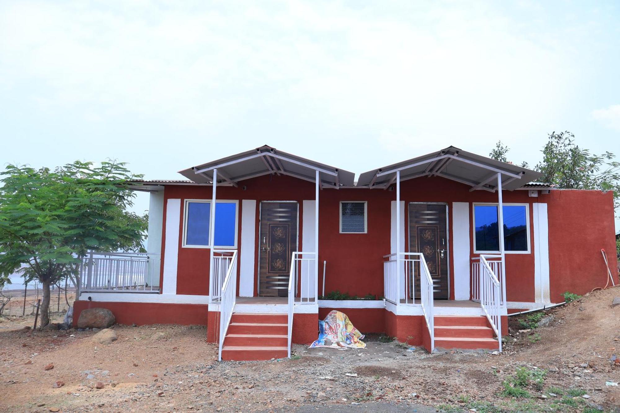 Hotel Mauli Agro Farm Dam View Resort Satara Eksteriør billede